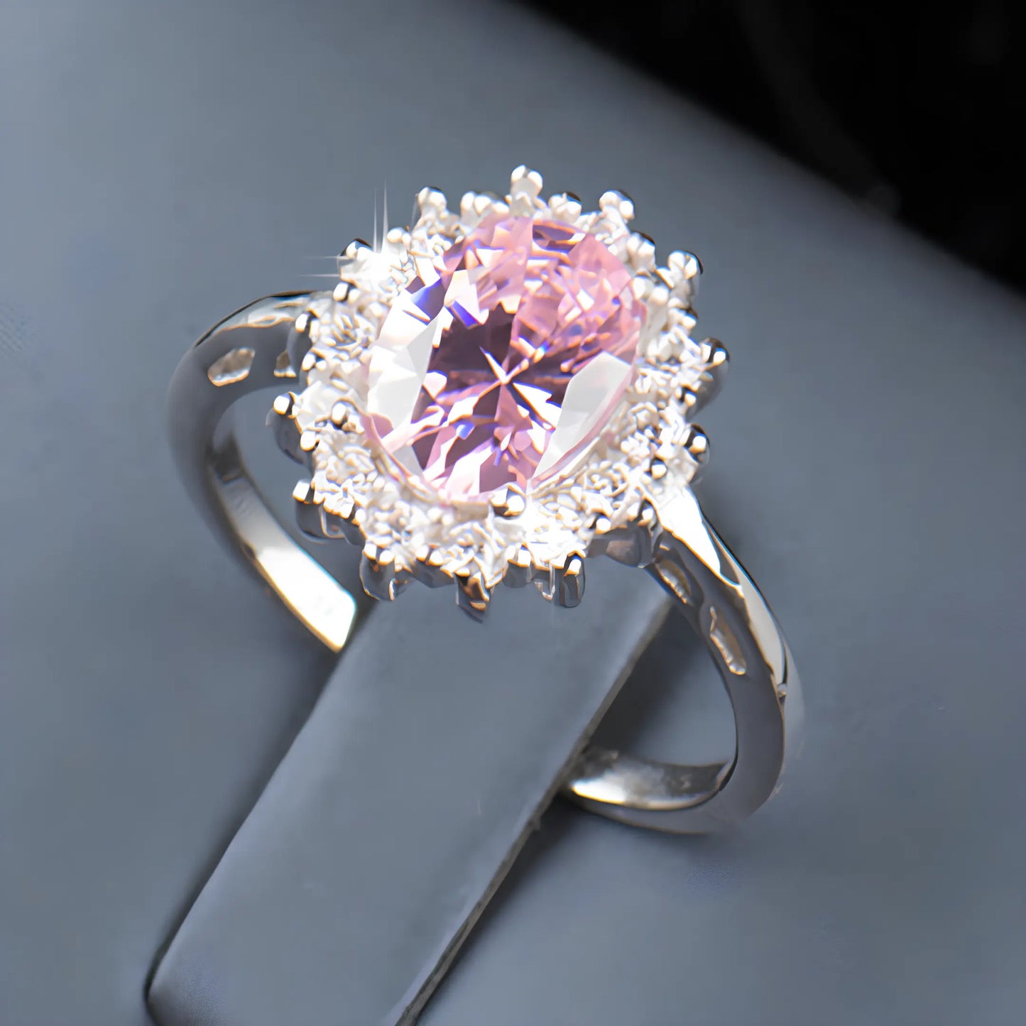 Anel Chromia em Prata 925 com Zircônia