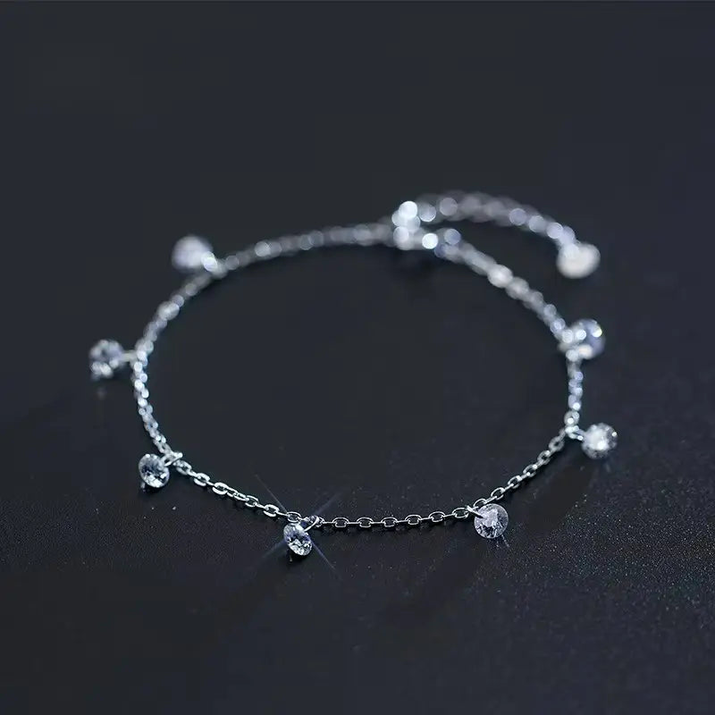Bracelete Lumina com Zircônia em Prata 925