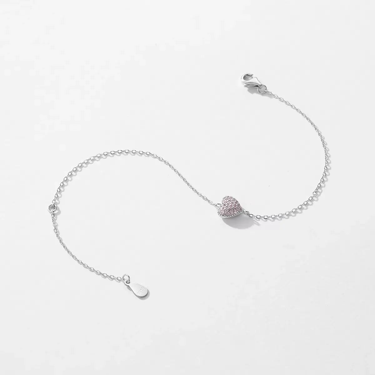 Bracelete Rosé Glow com Zircônia em Prata 925