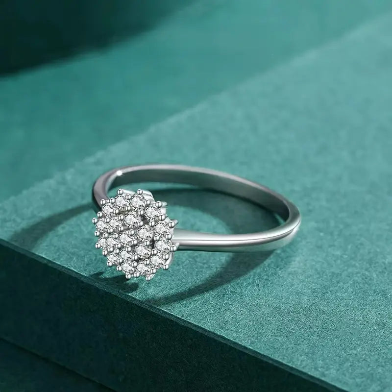 Anel Galatea em Prata 925 com Zircônia