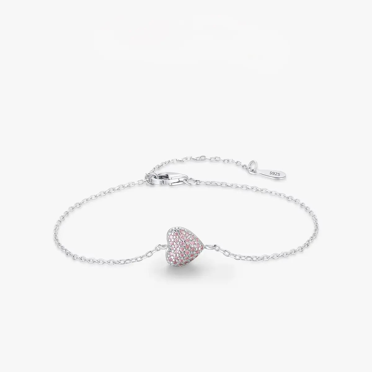 Bracelete Rosé Glow com Zircônia em Prata 925