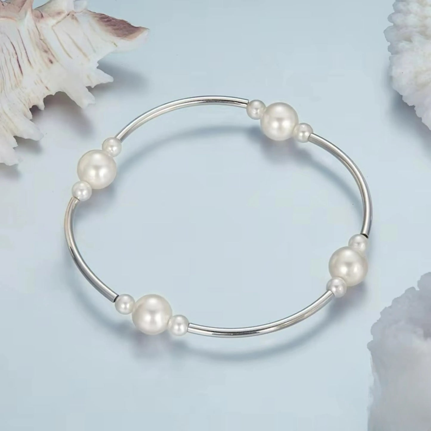 Bracelete Perla em Prata 925