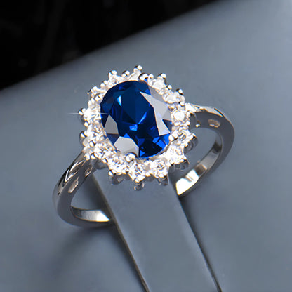 Anel Chromia em Prata 925 com Zircônia