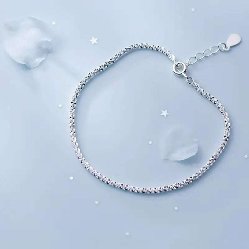 Bracelete Infinity Glow em Prata 925
