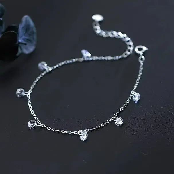 Bracelete Lumina com Zircônia em Prata 925