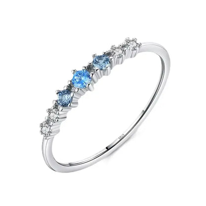 Anel Azure em Prata 925 com Zircônia