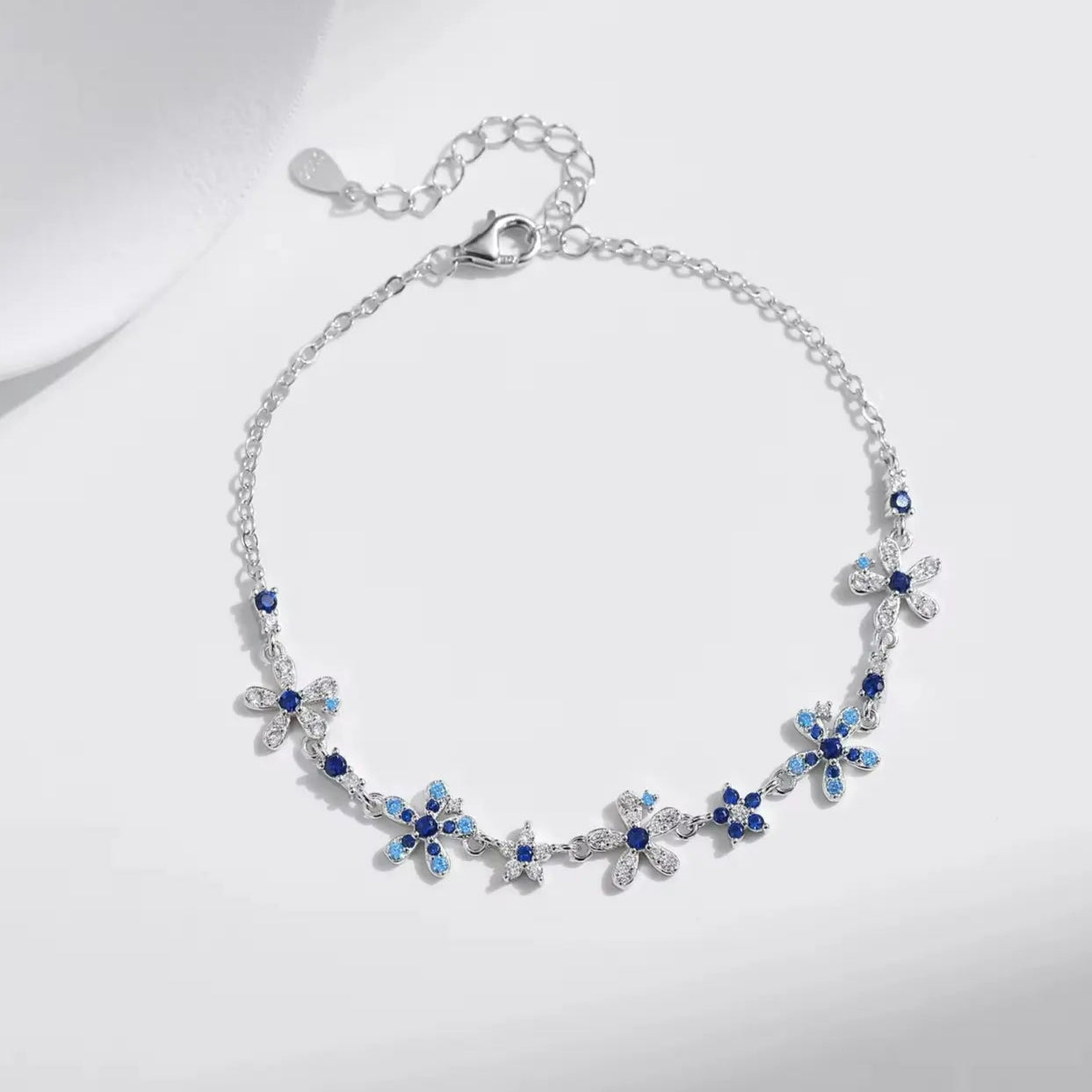 Bracelete Bellezza com Zircônia em Prata 925