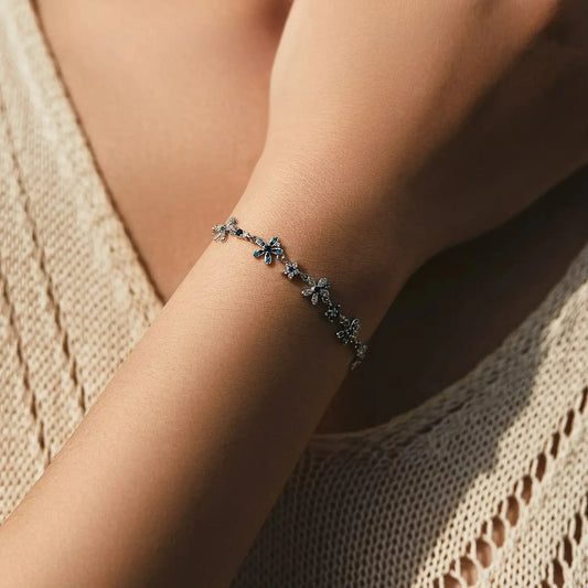 Bracelete Bellezza com Zircônia em Prata 925