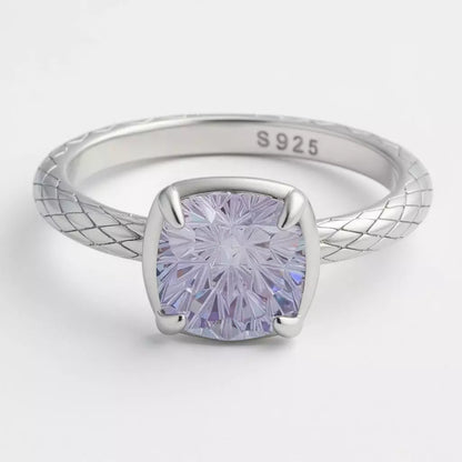 Anel Viola di Luce com Zircônia