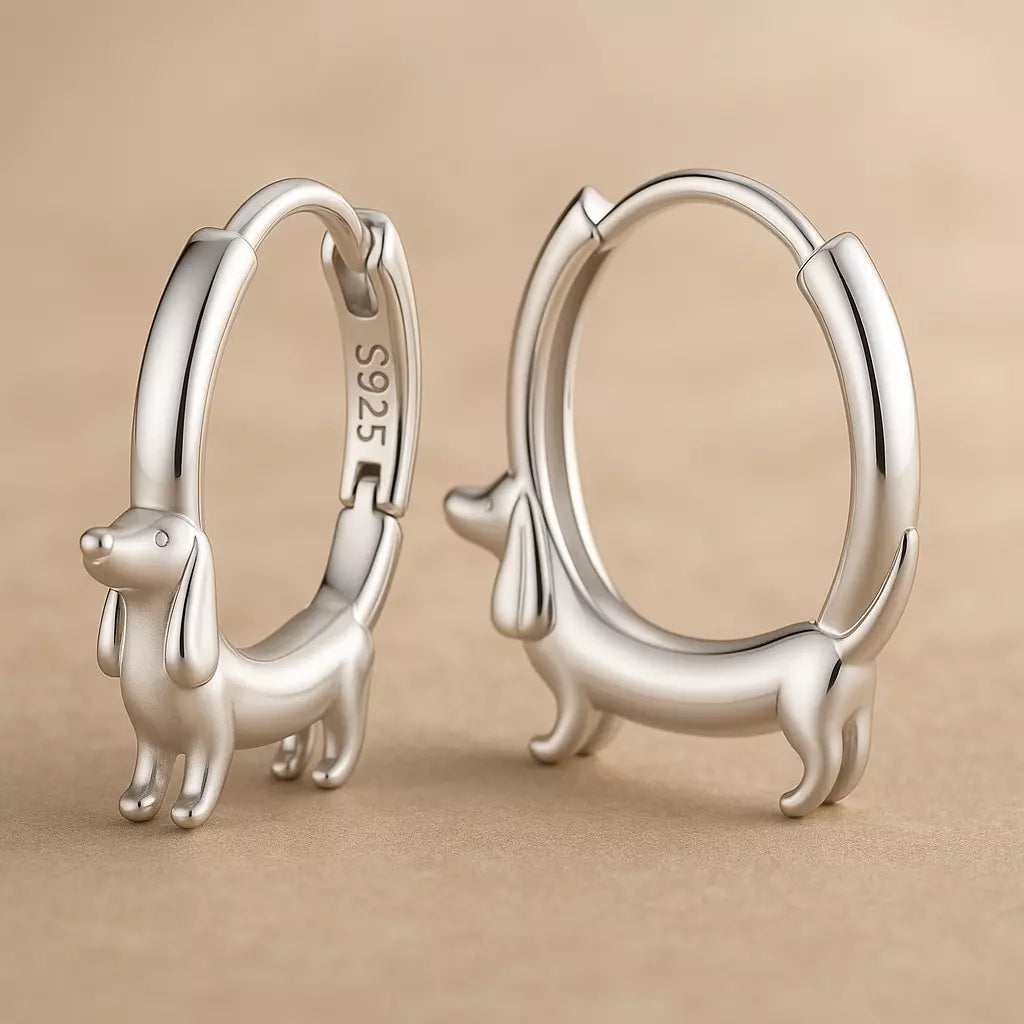 Brinco Pet Dog em Prata 925
