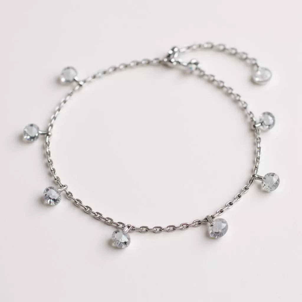 Bracelete Lumina com Zircônia em Prata 925