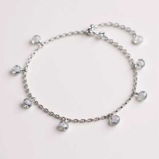 Bracelete Lumina com Zircônia em Prata 925