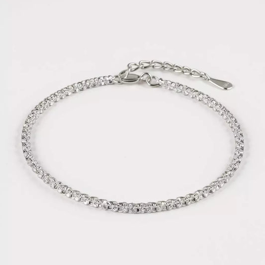 Bracelete Infinity Glow em Prata 925