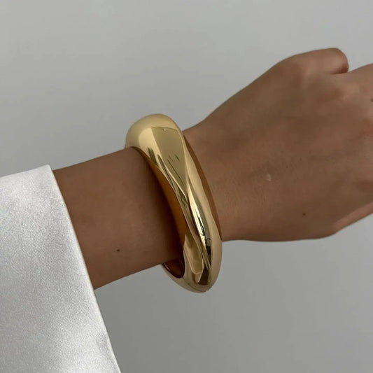 Pulseira Chunky Impacto Dourada