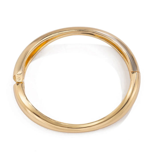 Pulseira Chunky Geométrica Dourada